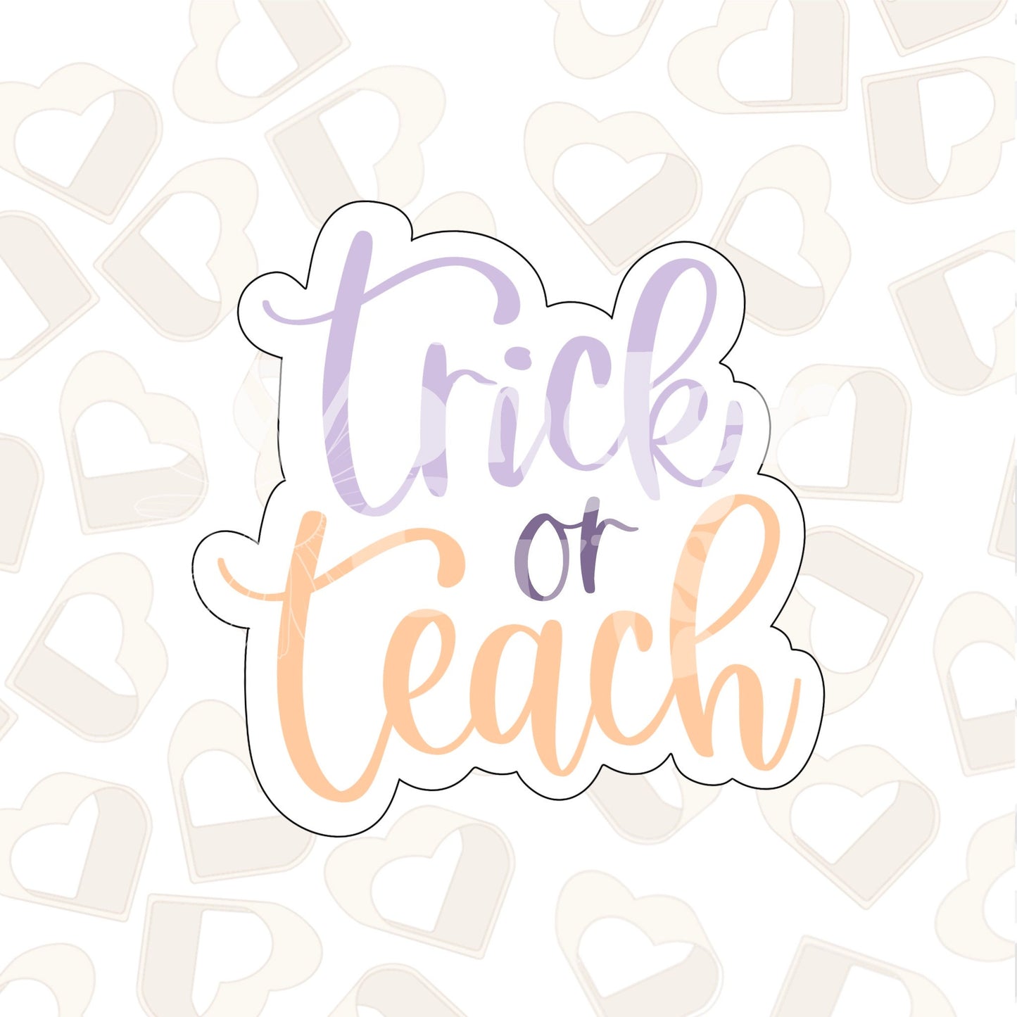 Trick or Teach Cookie Cutter