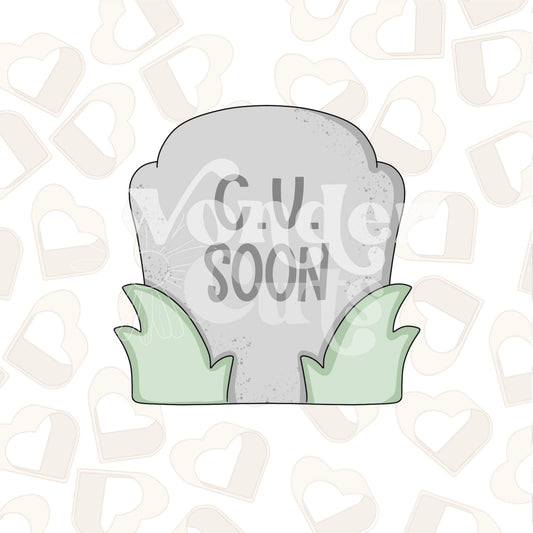 Chubby Tombstone Cookie Cutter