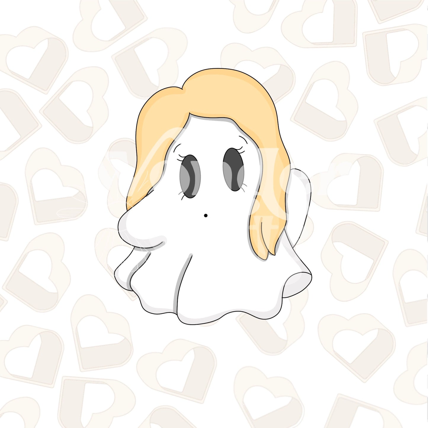 Witch Sister Ghost 3 Cookie Cutter