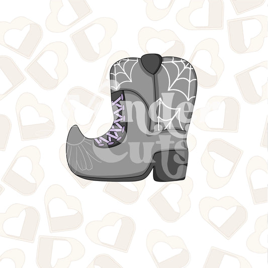 Witchy Cowboy Boot Cookie Cutter
