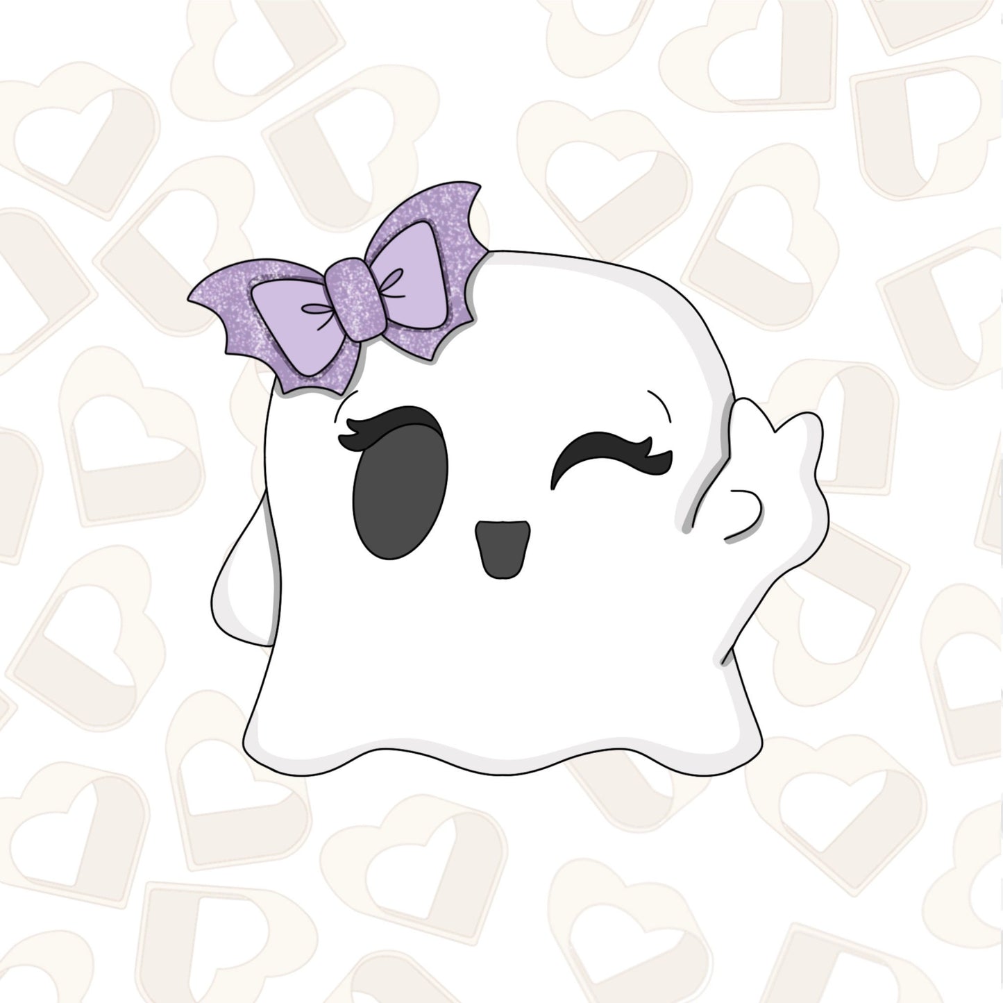 Ghost Girl Cookie Cutter