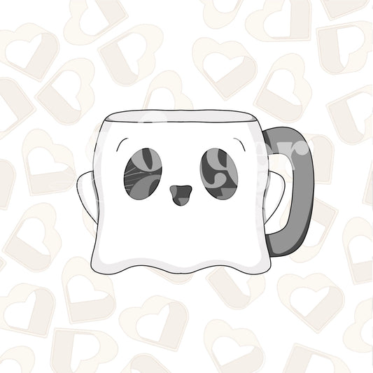 Ghost Mug Cookie Cutter