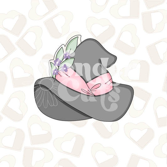 Botanical Witch Hat Cookie Cutter