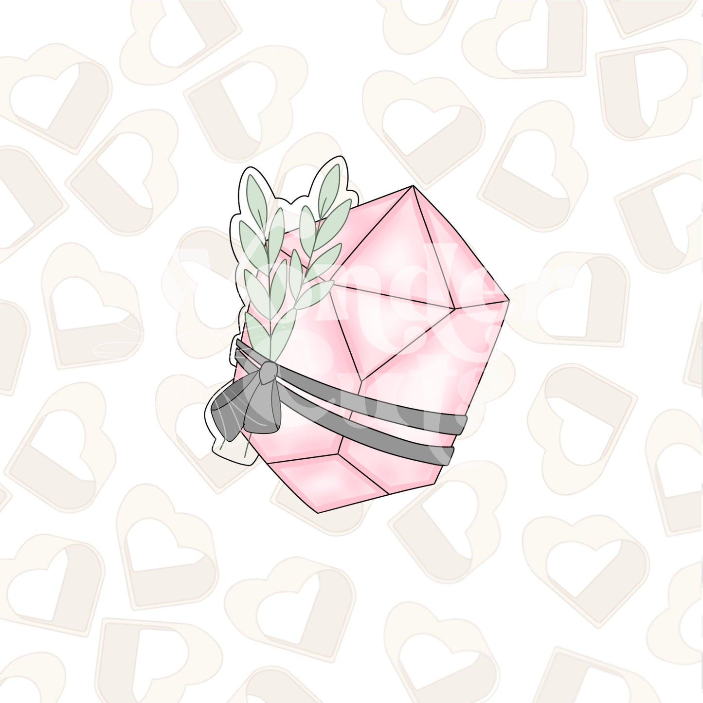 Botanical Crystal Cookie Cutter