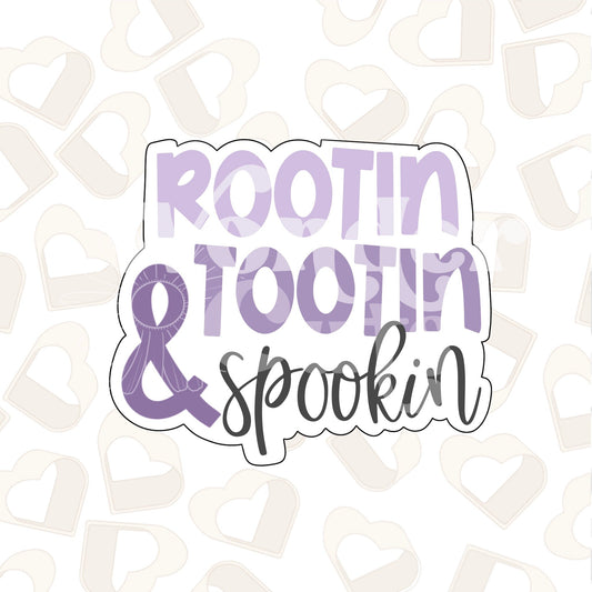 Rootin Tootin & Spookin Cookie Cutter