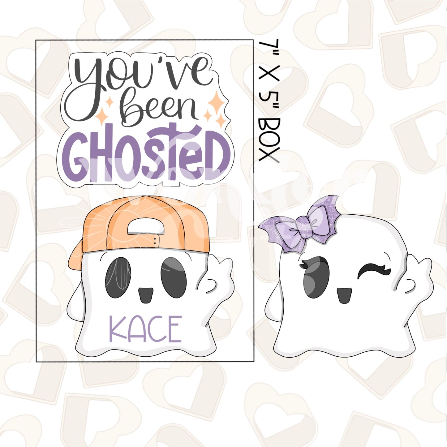 You've Been Ghosted Set of 2 Cookie Cutter
