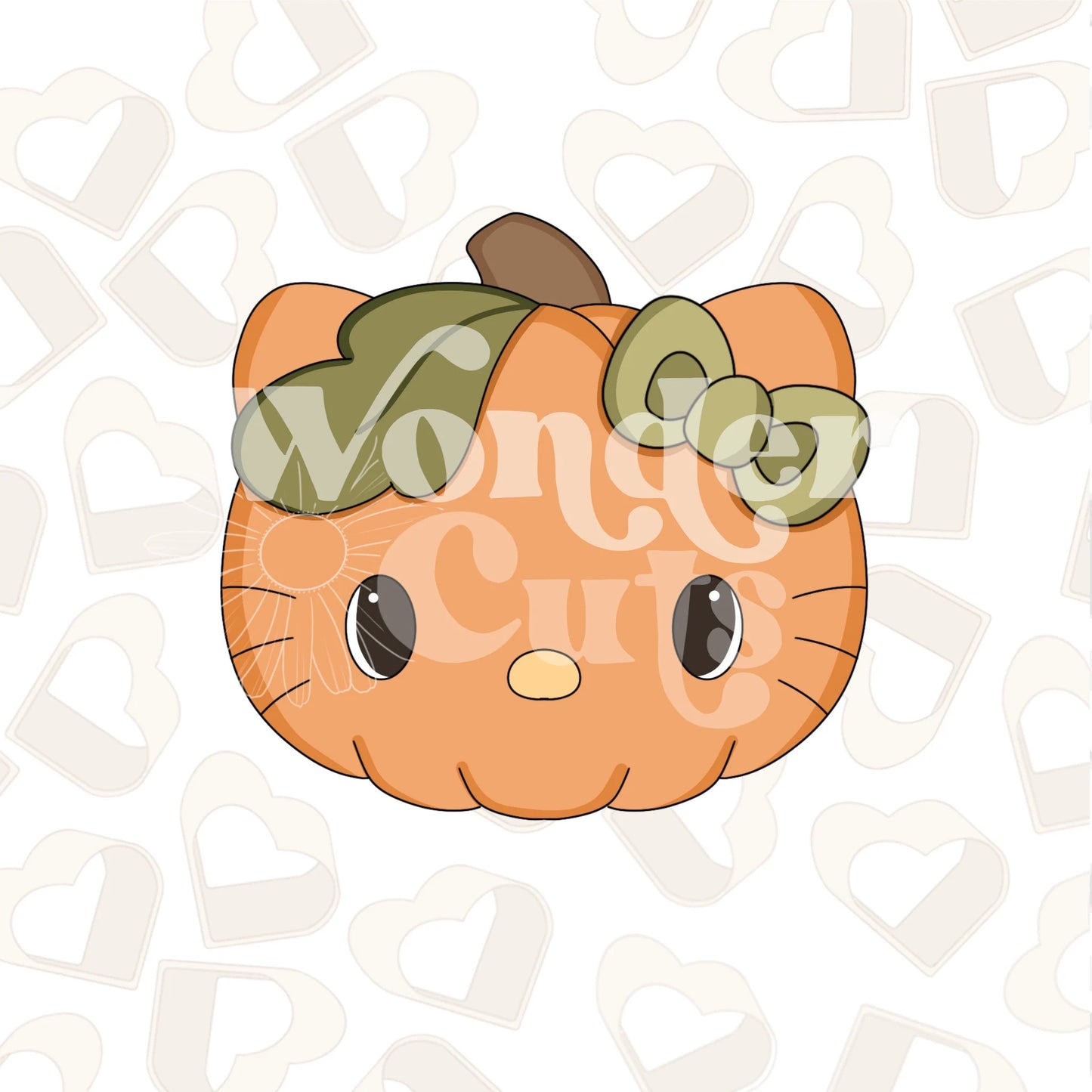 Pumpkin Kitty Cookie Cutter