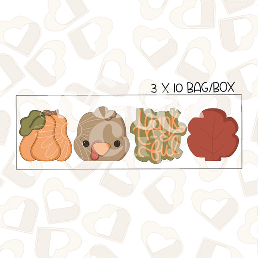 2024 Thanksgiving Mini Cookie Cutter