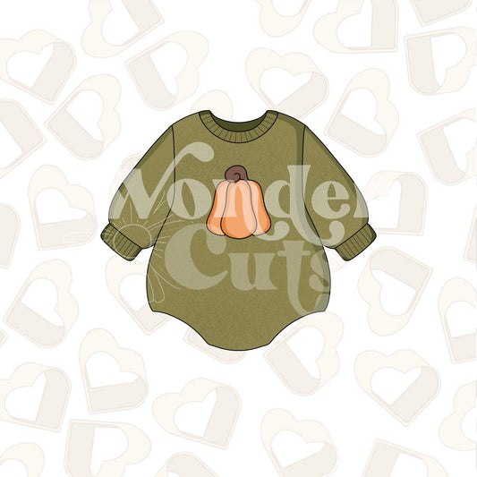 Cozy Baby Onesie Cookie Cutter