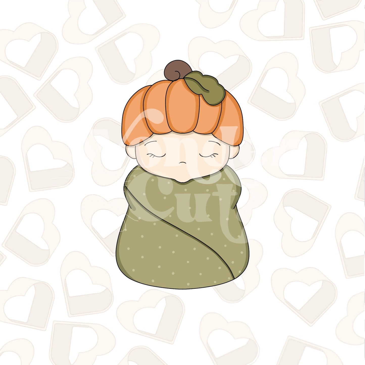 Pumpkin Baby Cookie Cutter