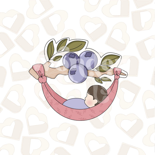 Hammock Baby Cookie Cutter