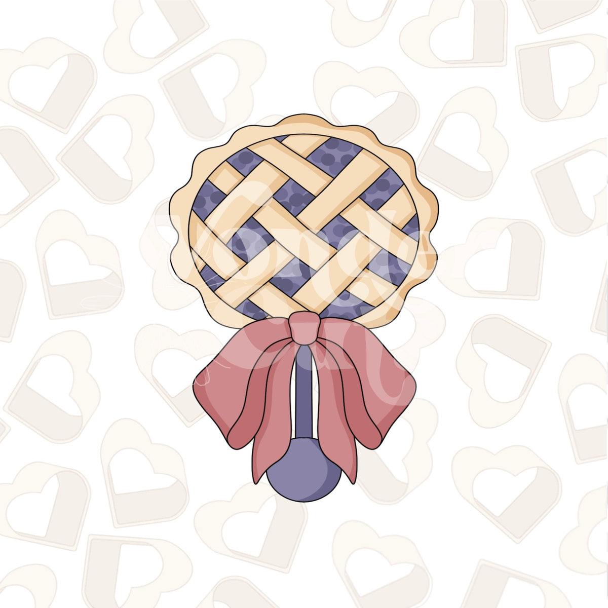 Pie Rattle Cookie Cutter