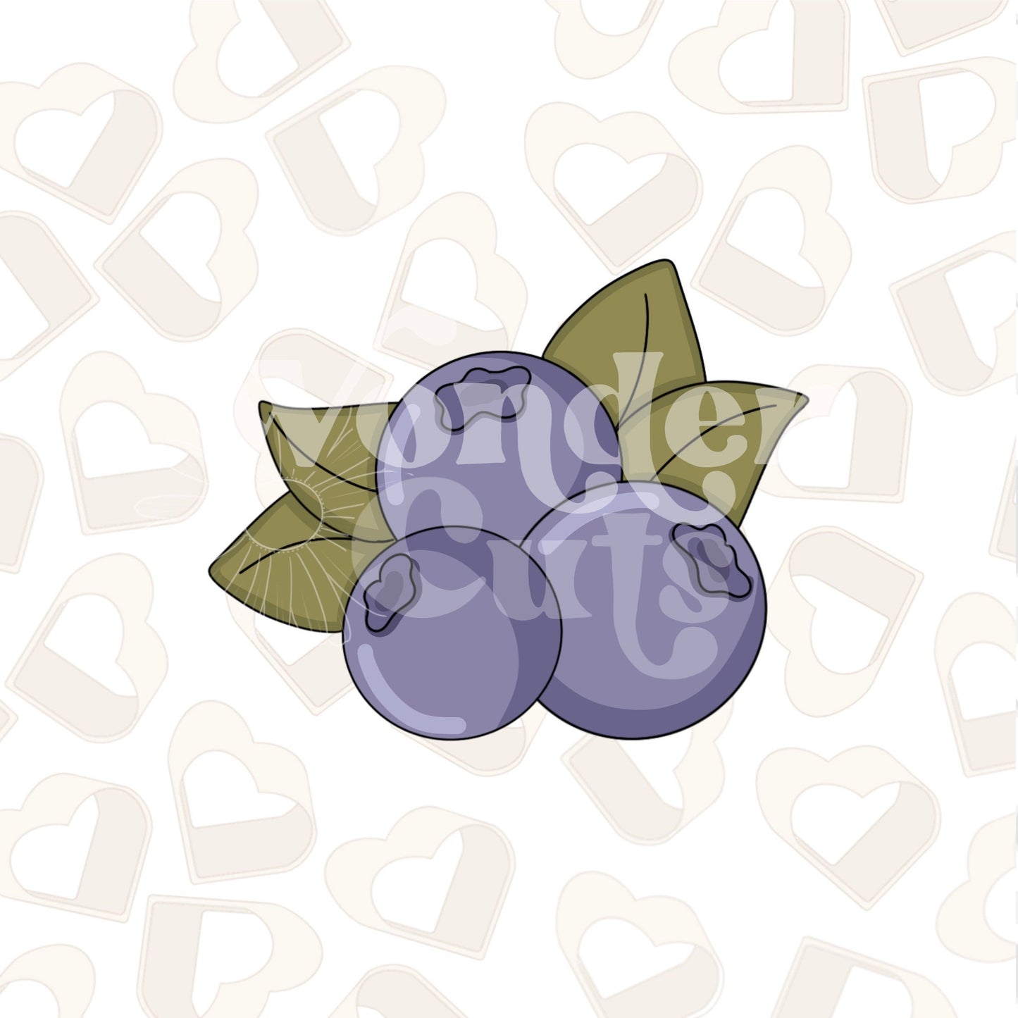 Blueberry Bundle Cookie Cutter
