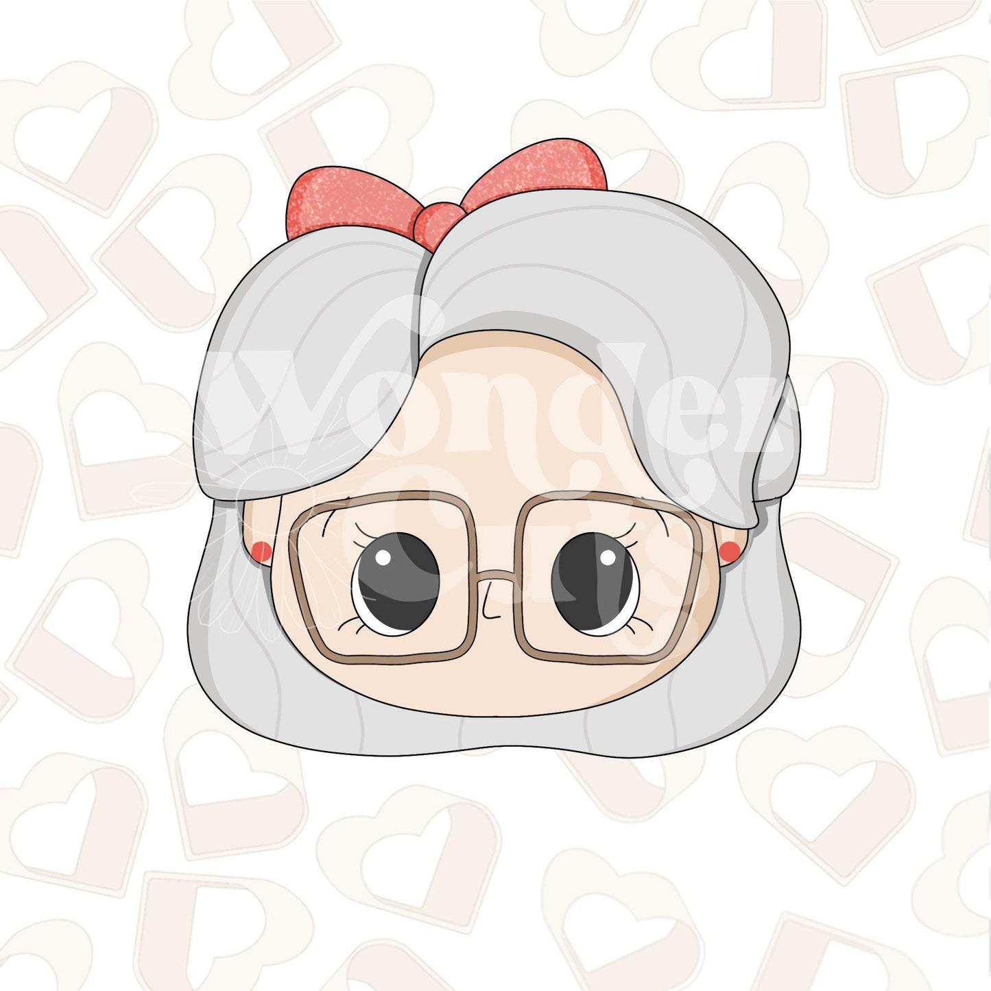 2024 Mrs. Claus Cookie Cutter