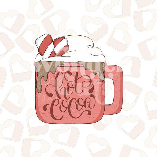 Hot Cocoa Mug Cookie Cutter