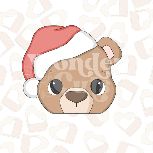 2024 Christmas Bear Cookie Cutter
