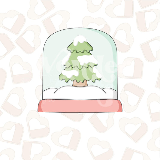 Squared Snow Globe Cookie Cutter