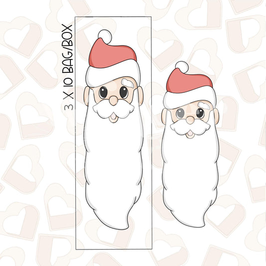 Long Santa Cookie Cutter