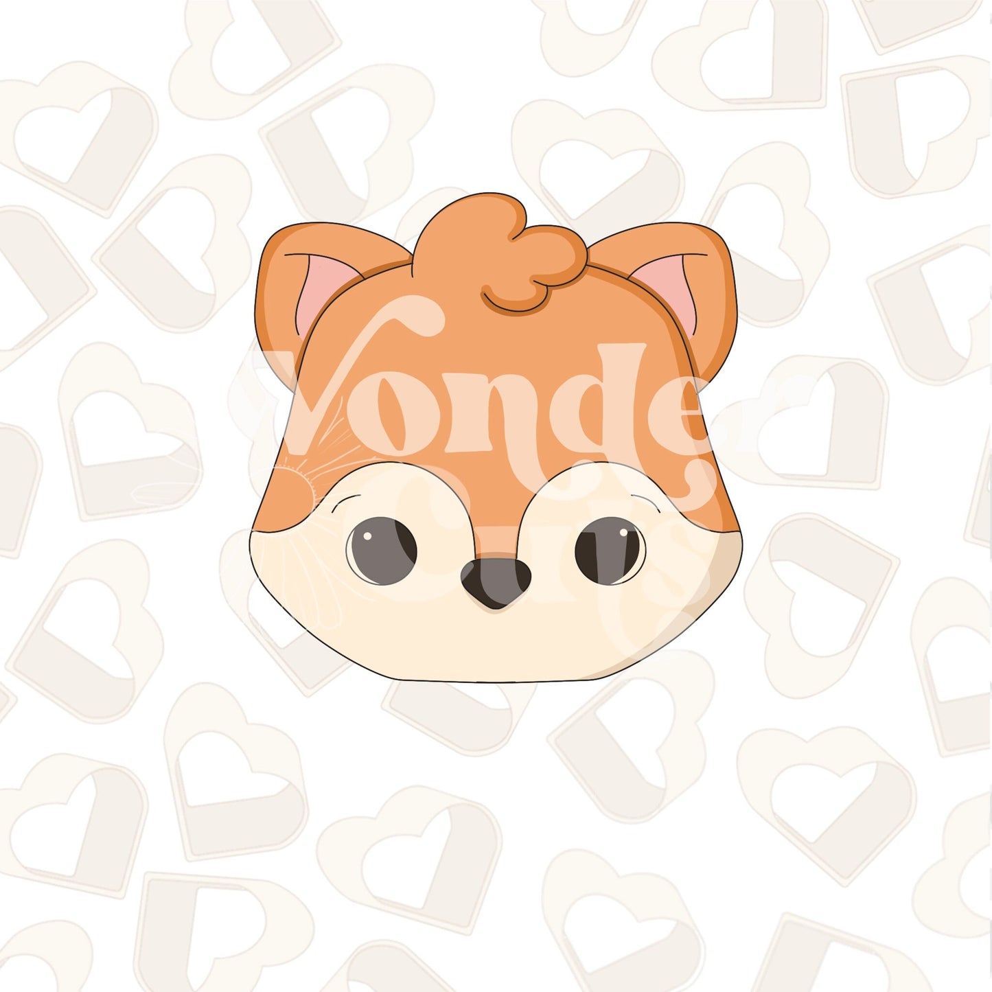 Cute Fox Cookie Cutter