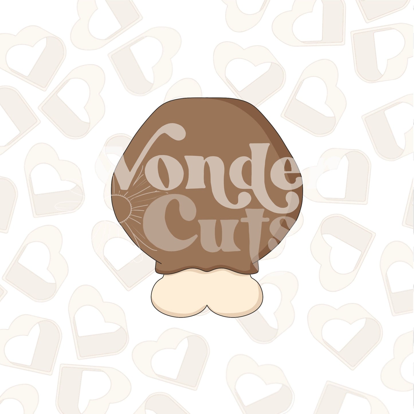 Chubby Turkey Leg Cookie Cutter