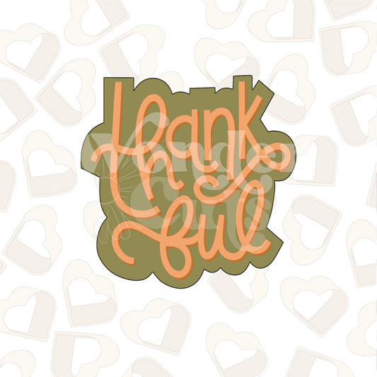 Thankful Cookie Cutter