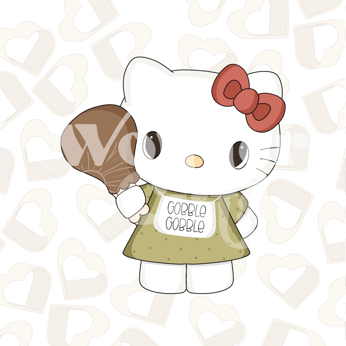 Hungry Kitty Cookie Cutter