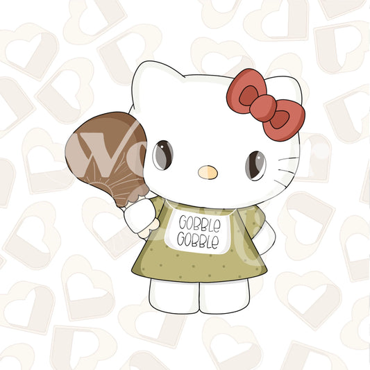 Hungry Kitty Cookie Cutter