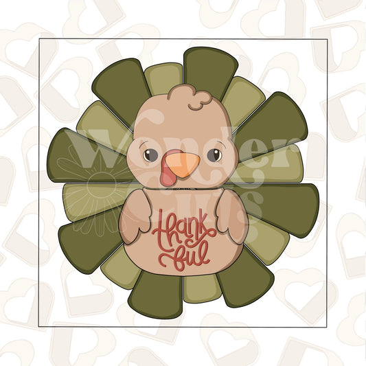 Turkey Platter Cookie Cutter
