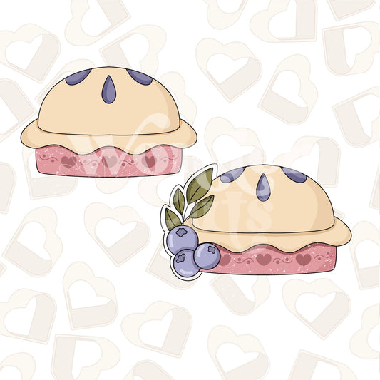 Blueberry Pie Cookie Cutter