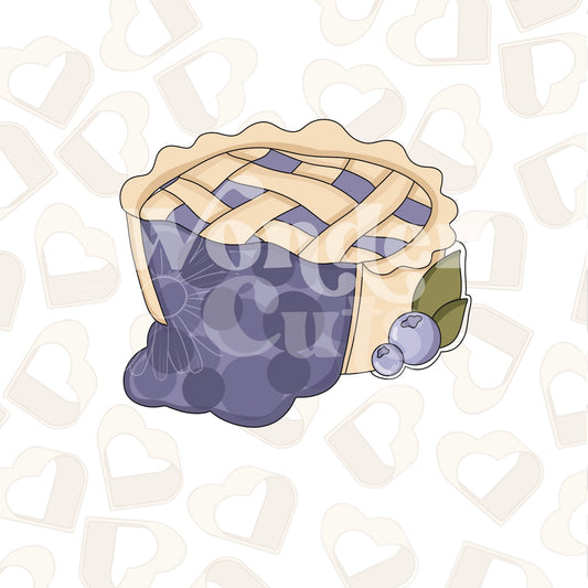 Blueberry Pie Cookie Cutter