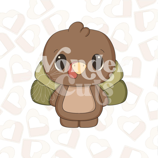 Big Head Turkey Cookie Cutter