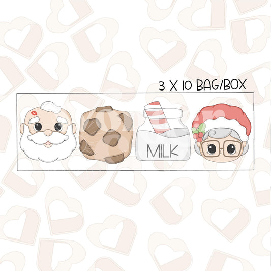 Santa's Favorites Mini Cookie Cutter