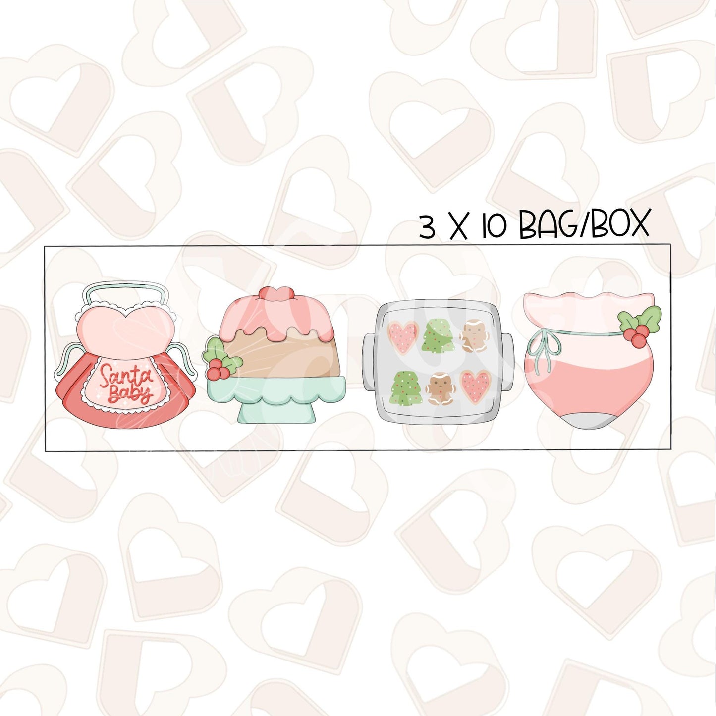 Mrs. Claus Bake Shop Mini Cookie Cutter