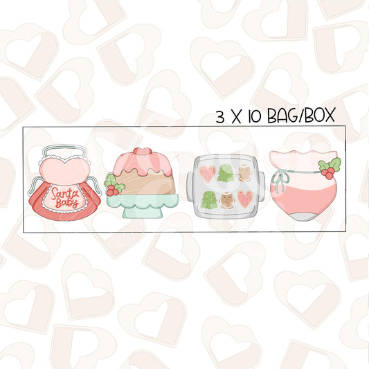 Mrs. Claus Bake Shop Mini Cookie Cutter