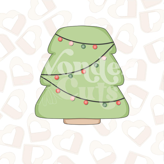 Squared Christmas Tree Cookie Cutter