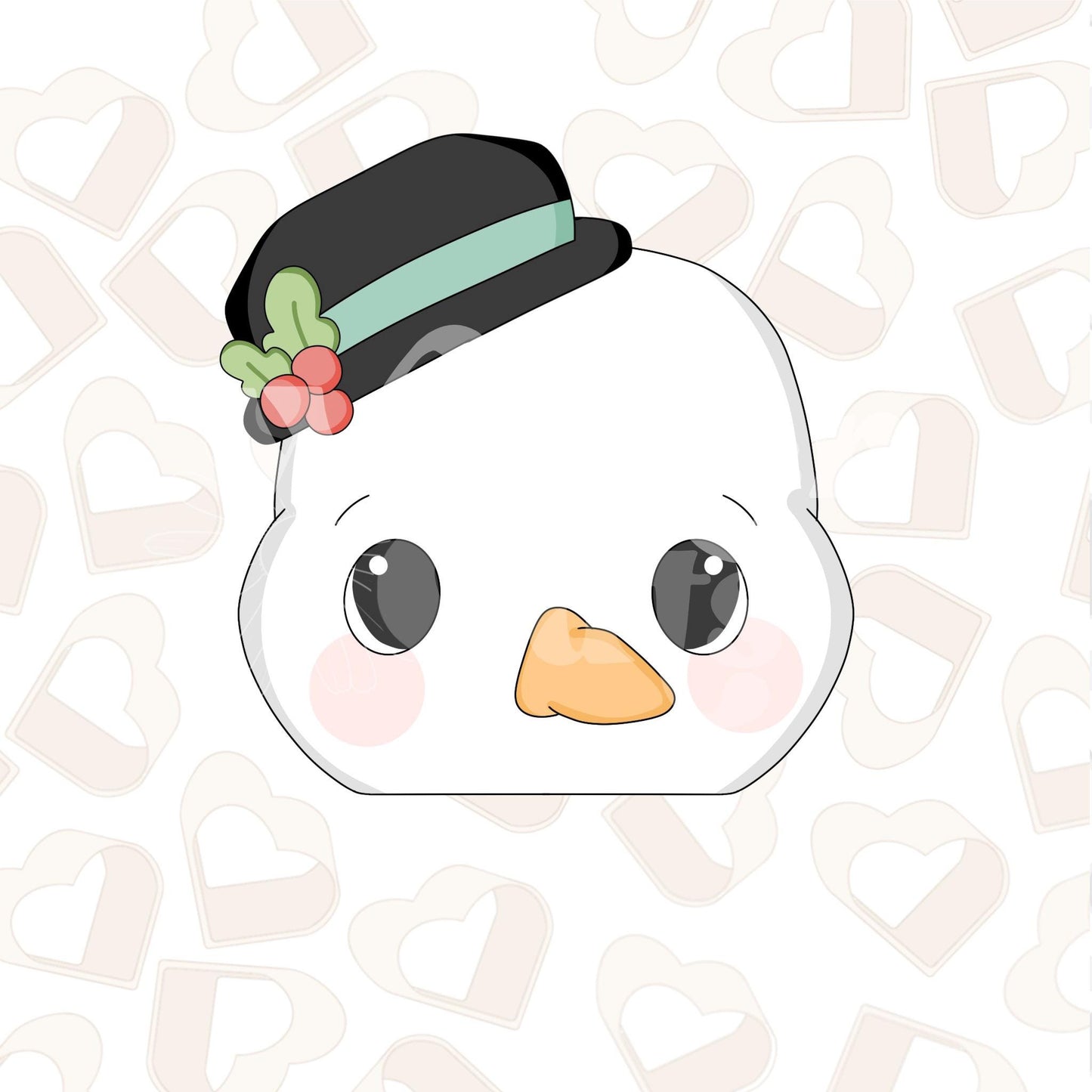 Cute Snowman Cookie Cutter