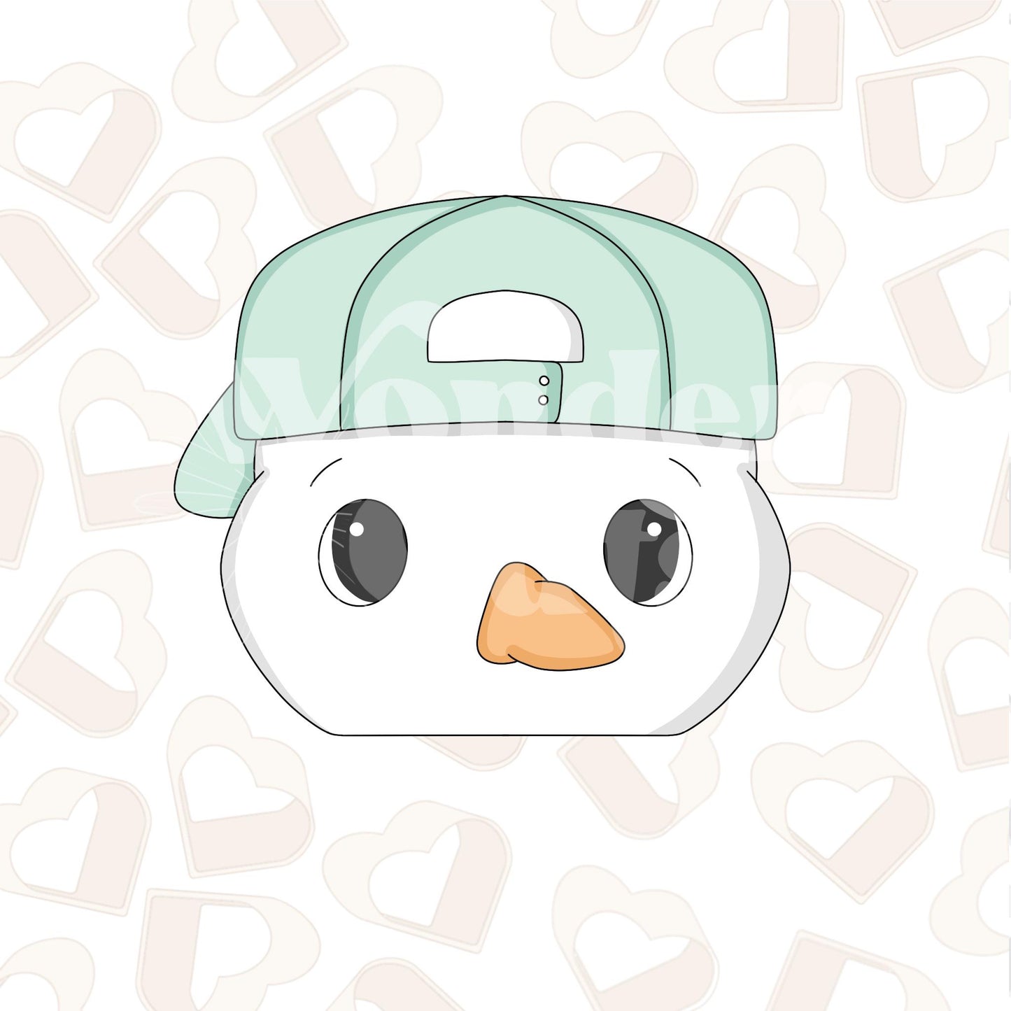 Snowman Dude Cookie Cutter