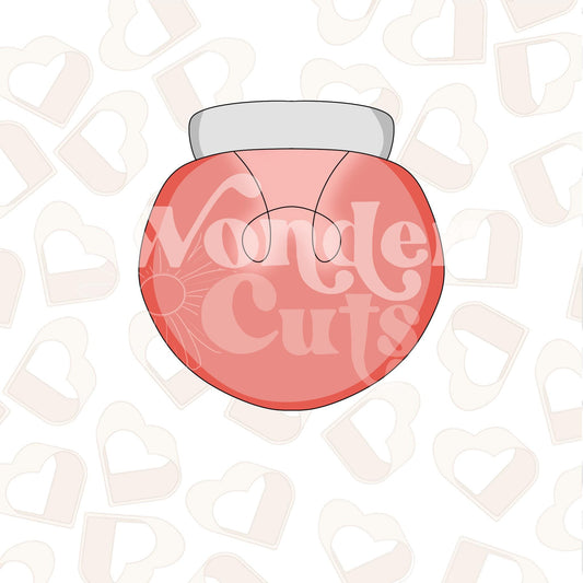Chubby Lightbulb Cookie Cutter
