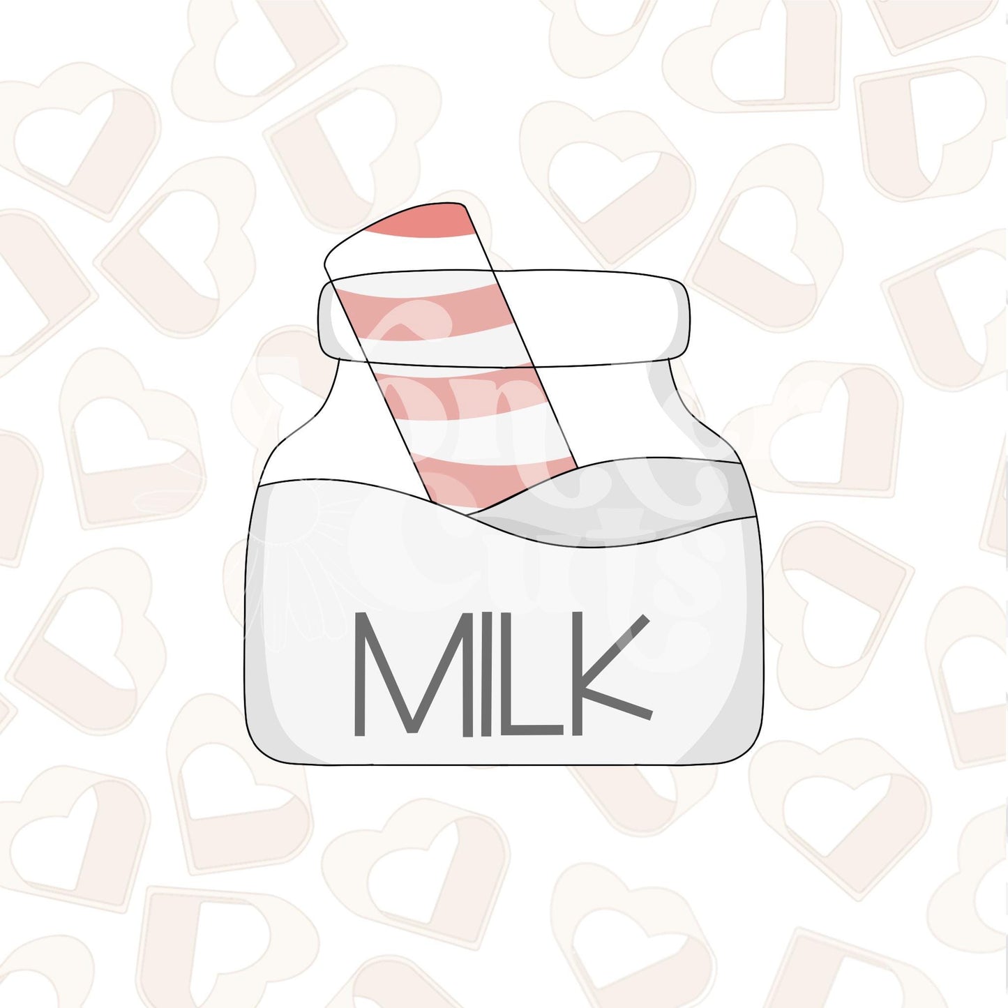 Chubby Milk Cookie Cutter