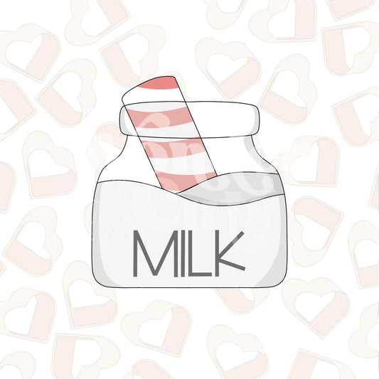 Chubby Milk Cookie Cutter