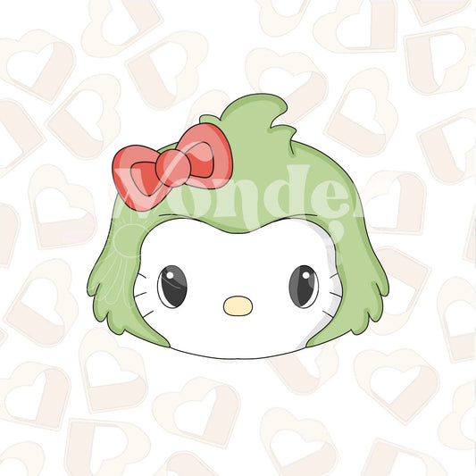 Fuzzy Green HK Cookie Cutter