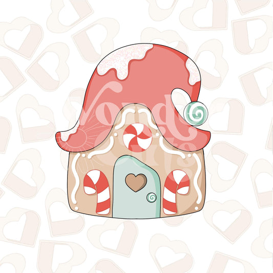 Wonky Gingy House Cookie Cutter
