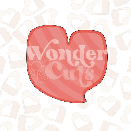 Wonky Heart Cookie Cutter
