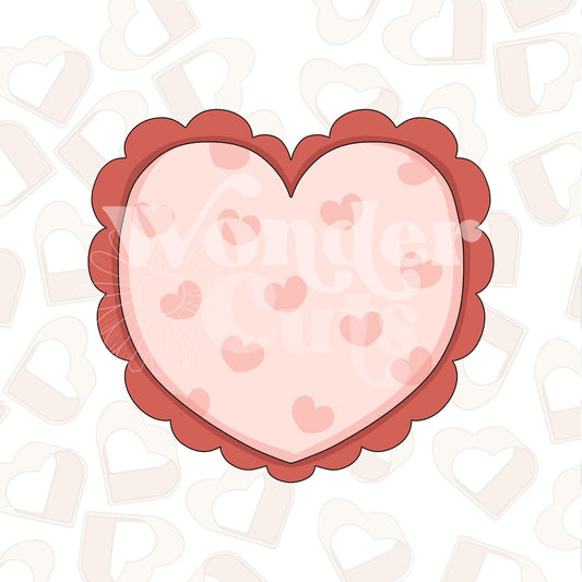 Scalloped Heart Cookie Cutter