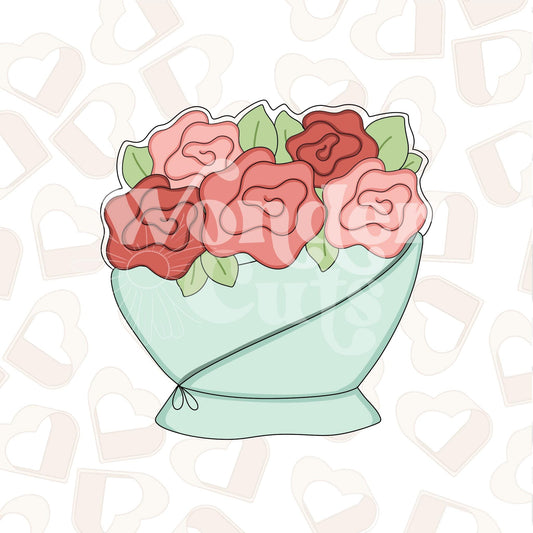 Chubby Bouquet Cookie Cutter