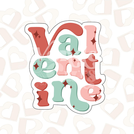 Valentine Plaque Cookie Cutter