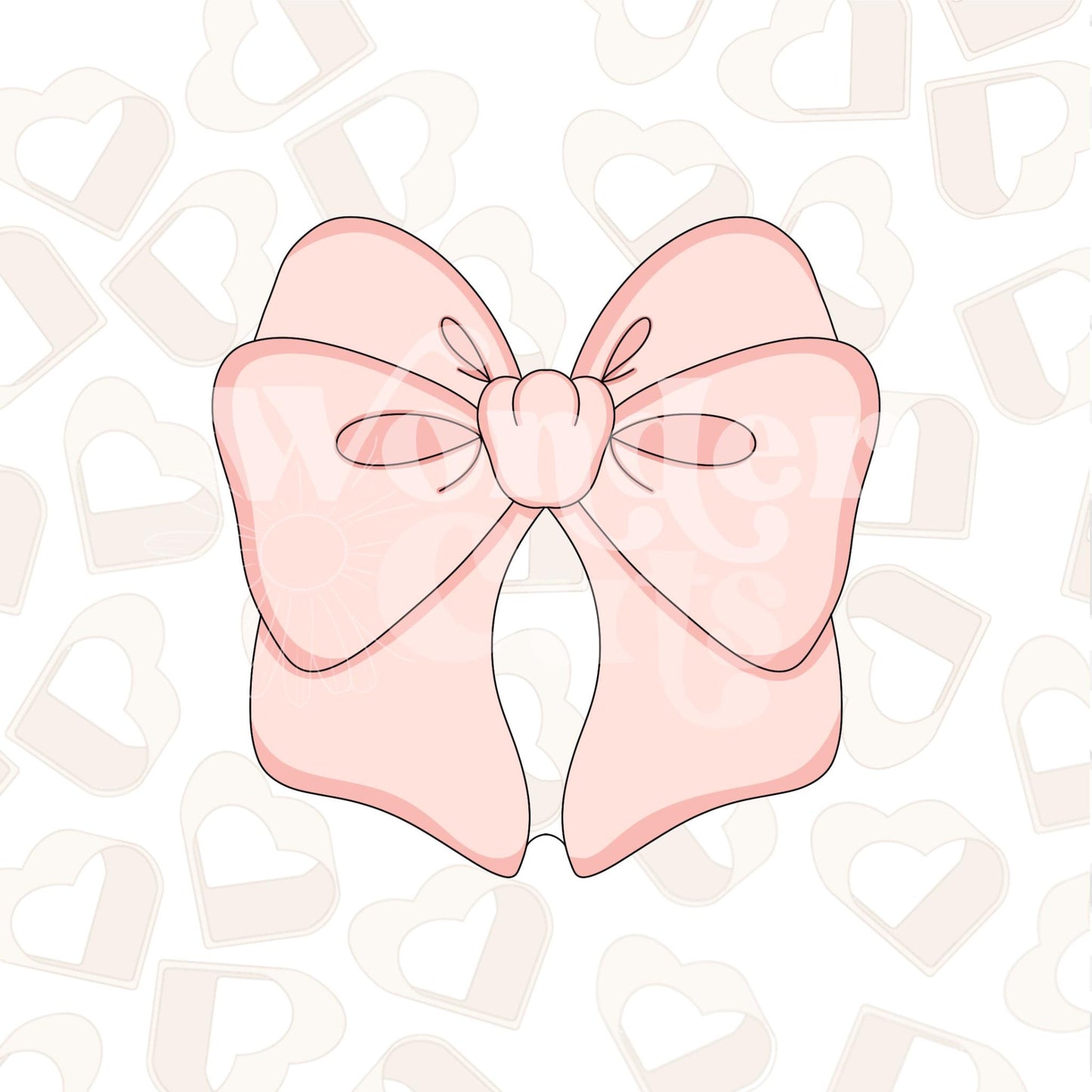 Chubby Bow Cookie Cutter