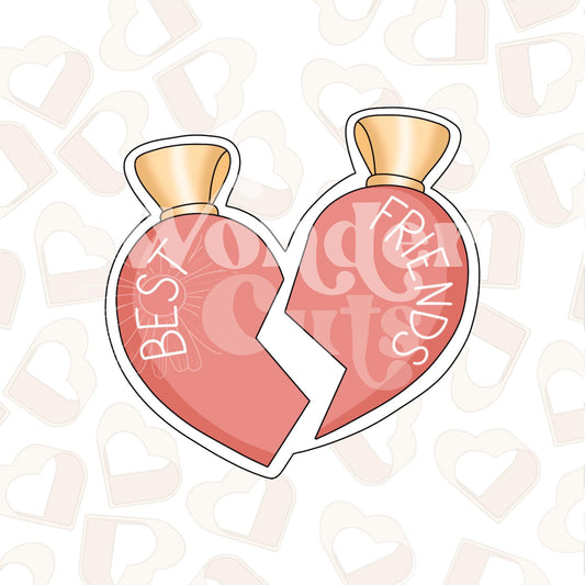 Besties Charms Cookie Cutter