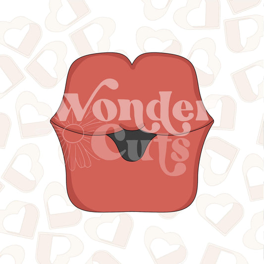 Chubby Lips Cookie Cutter