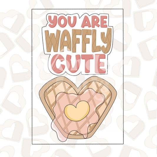 Waffly Cute Set of 2 Cookie Cutter